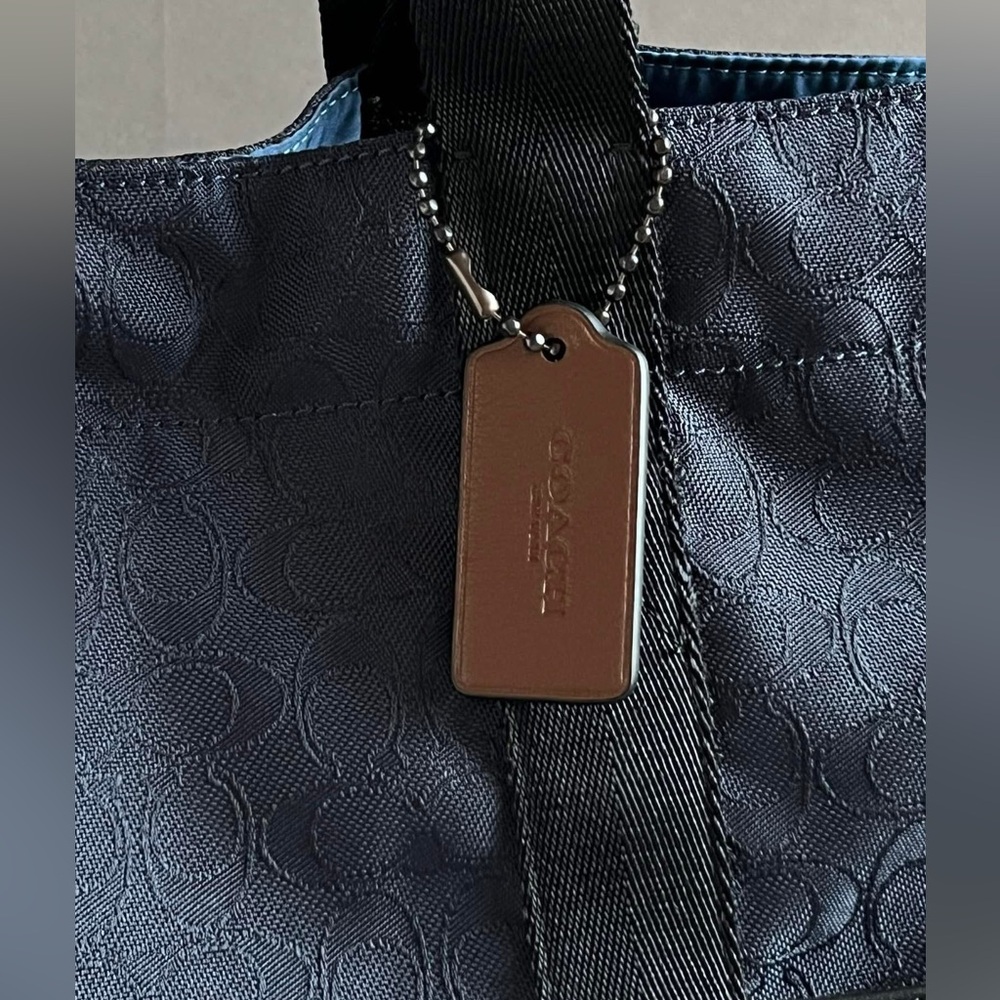 93824- Coach Reversible Pacer Tote In Signature Cordura Fabric With Coach Patch - Picture 5 of 16